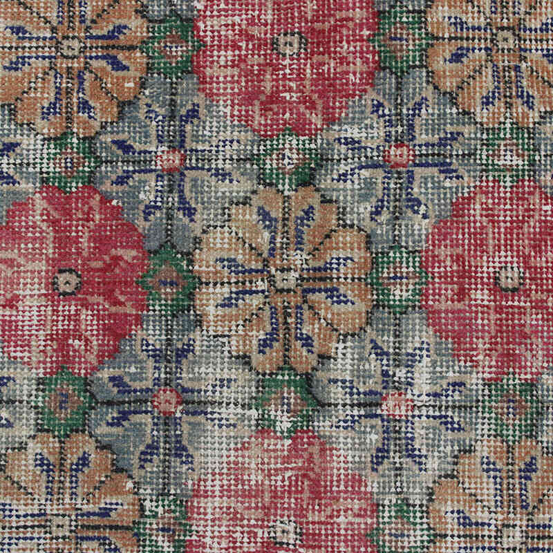 Vintage Turkish Hand-Knotted Rug - 3' 6" x 6' 9" (42" x 81") - K0076889