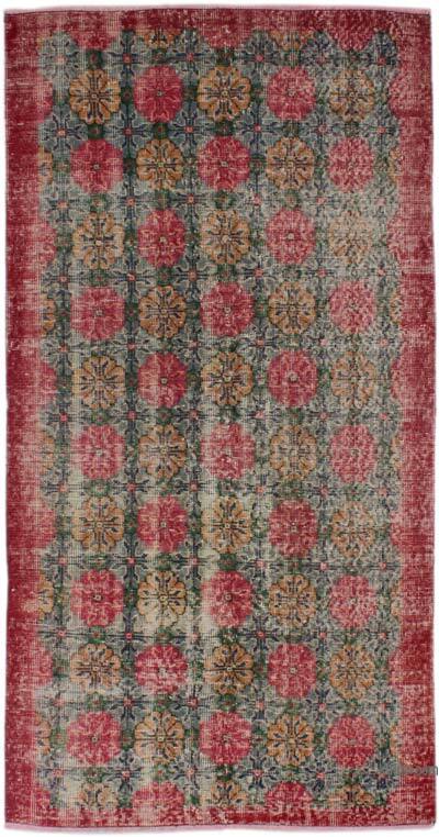Vintage Turkish Hand-Knotted Rug - 3' 6" x 6' 9" (42" x 81")