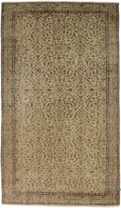 Alfombra Vintage Turca Anudada a Mano - 116 cm x 203 cm