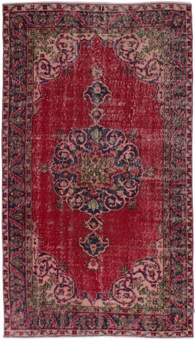 El Dokuma Vintage Halı - 114 cm x 203 cm