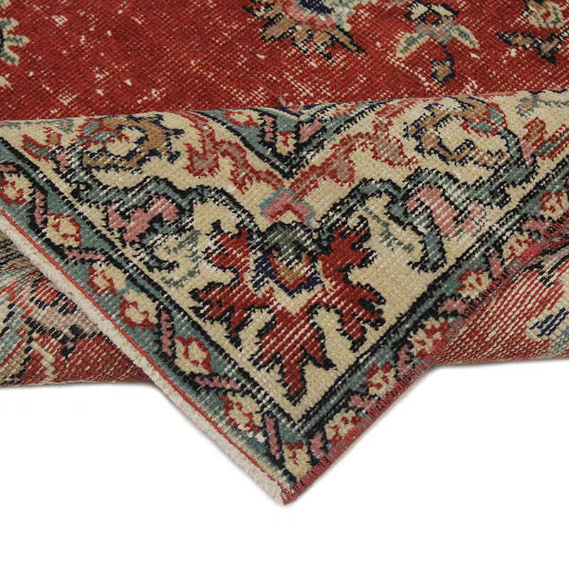 Vintage Turkish Hand-Knotted Rug - 4' 1" x 6' 7" (49" x 79") - K0076892
