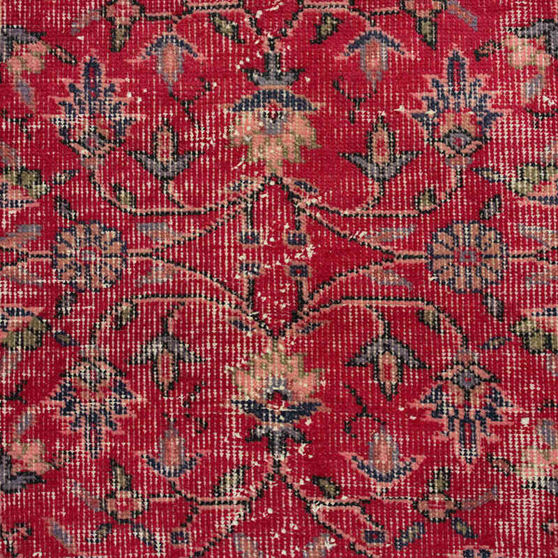 El Dokuma Vintage Halı - 116 cm x 206 cm - K0076893