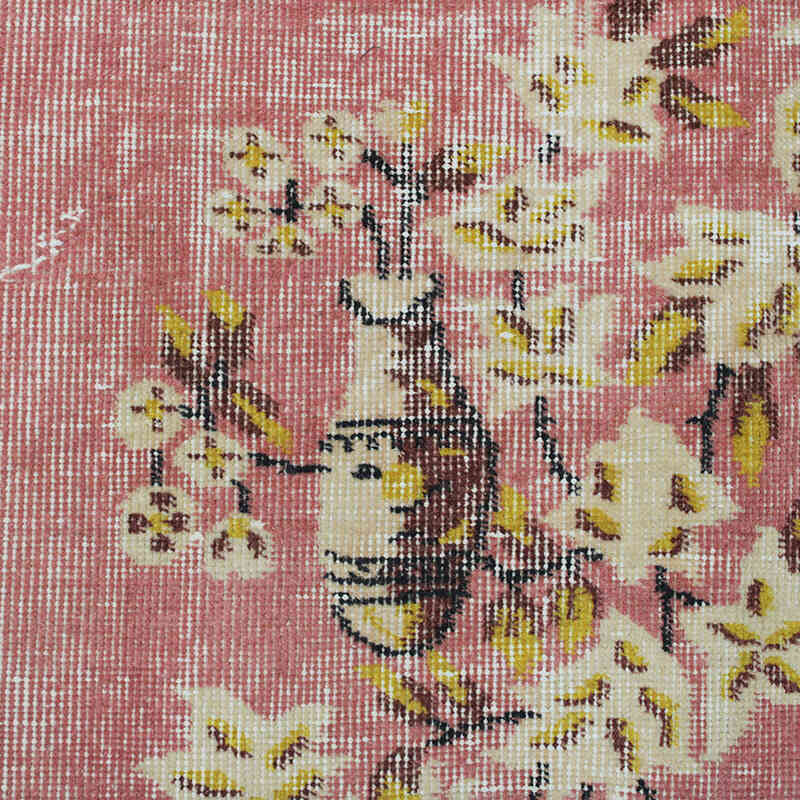 El Dokuma Vintage Halı - 118 cm x 206 cm - K0076894