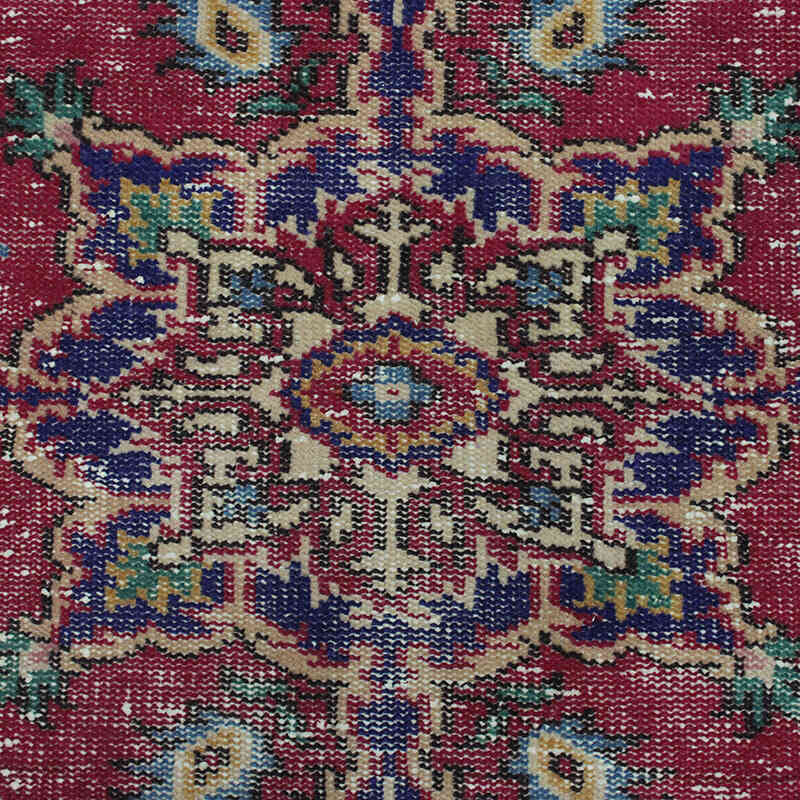 Alfombra Vintage Turca Anudada a Mano - 102 cm x 160 cm - K0076895