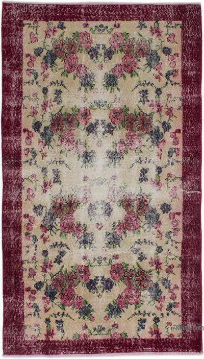 Vintage Turkish Hand-Knotted Rug - 3' 7" x 6' 3" (43" x 75")