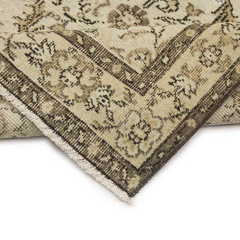 El Dokuma Vintage Halı - 117 cm x 208 cm - K0076899