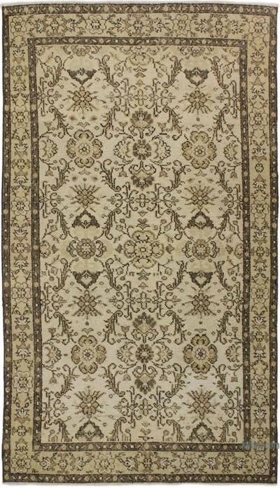 Alfombra Vintage Turca Anudada a Mano - 117 cm x 208 cm