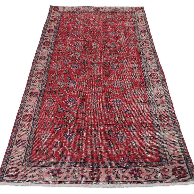 Vintage Turkish Hand-Knotted Rug - 2' 11" x 6' 5" (35" x 77") - K0076901
