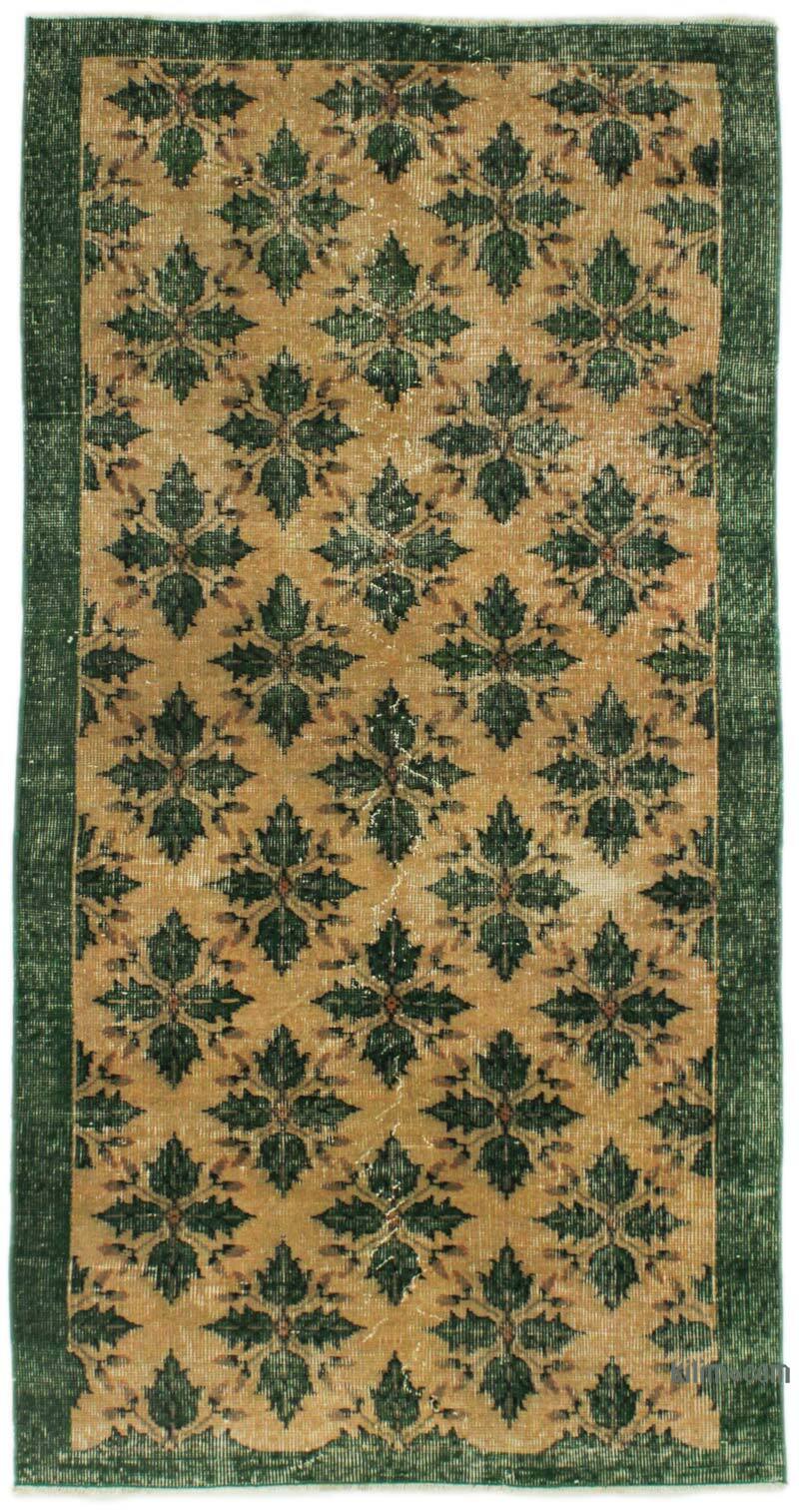 Vintage Turkish Hand-Knotted Rug - 3' 4" x 6' 7" (40" x 79") - K0076903