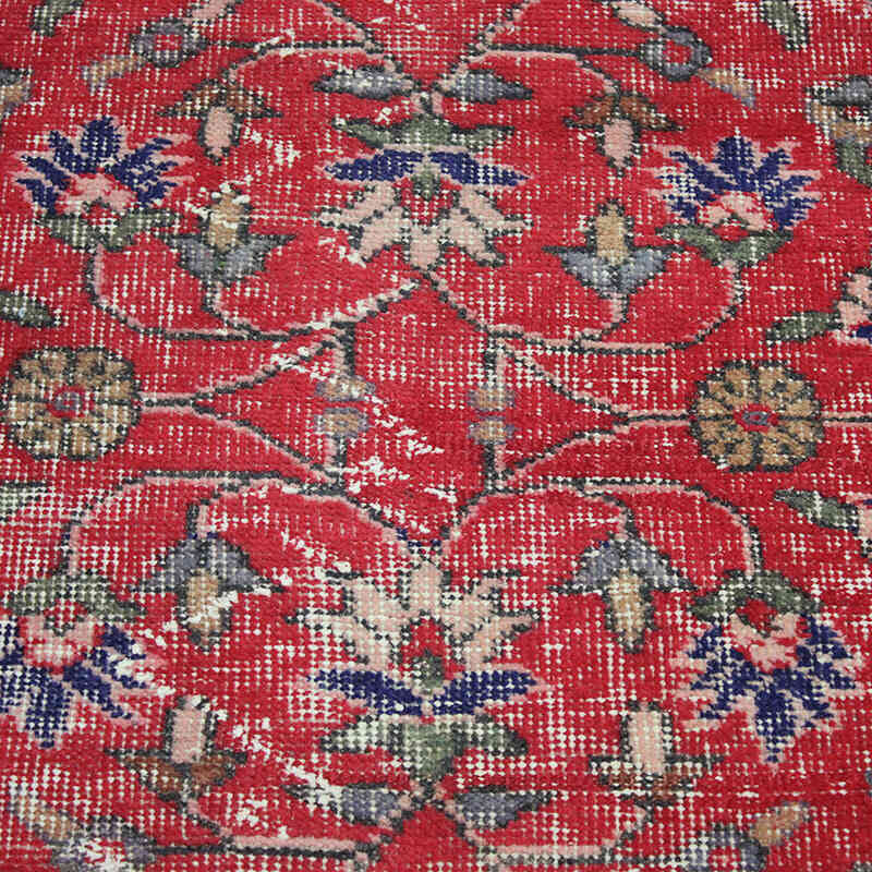 El Dokuma Vintage Halı - 115 cm x 208 cm - K0076905
