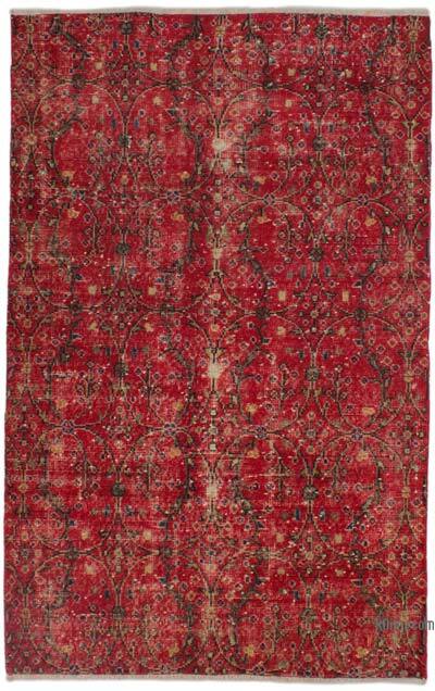 Alfombra Vintage Turca Anudada a Mano - 118 cm x 188 cm
