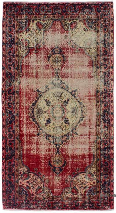 Vintage Turkish Hand-Knotted Rug - 3' 6" x 6' 9" (42" x 81")