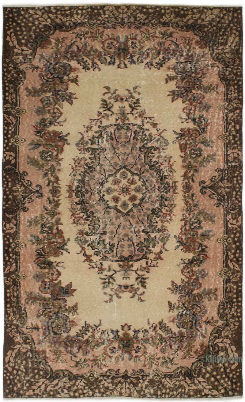 Vintage Turkish Hand-Knotted Rug - 3' 11" x 6' 6" (47" x 78") - K0076919