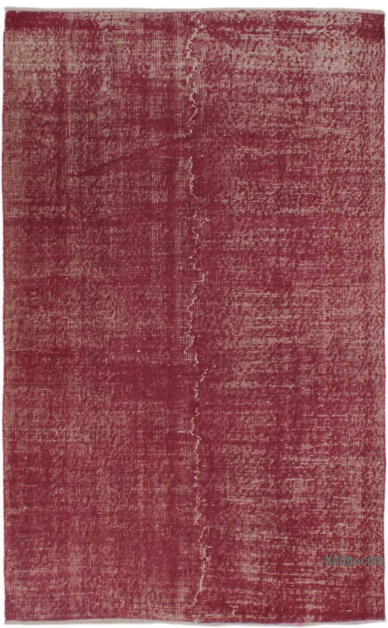 Alfombra Turca Vintage Sobre-teñida - 120 cm x 198 cm - K0076920