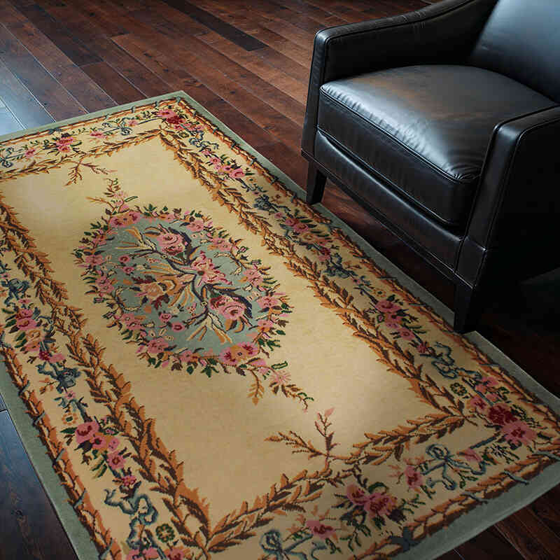 El Dokuma Vintage Halı - 125 cm x 205 cm - K0076921