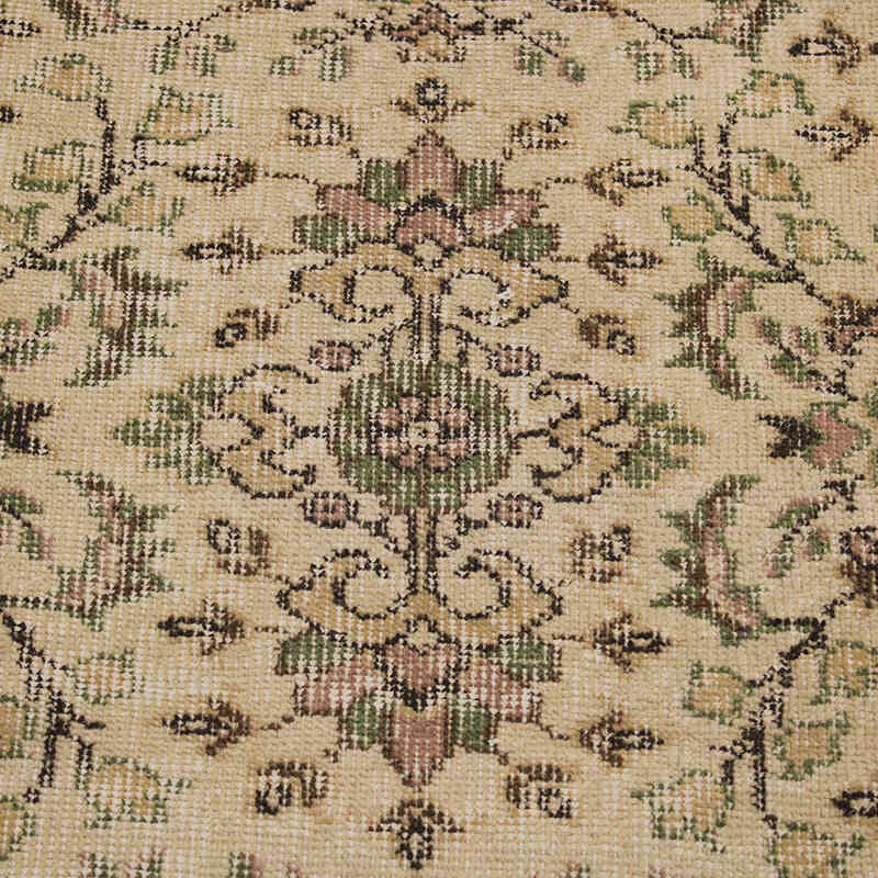 Vintage Turkish Hand-Knotted Rug - 3' 2" x 6' 8" (38" x 80") - K0076929