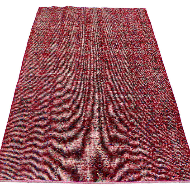 Alfombra Vintage Turca Anudada a Mano - 94 cm x 188 cm - K0076933