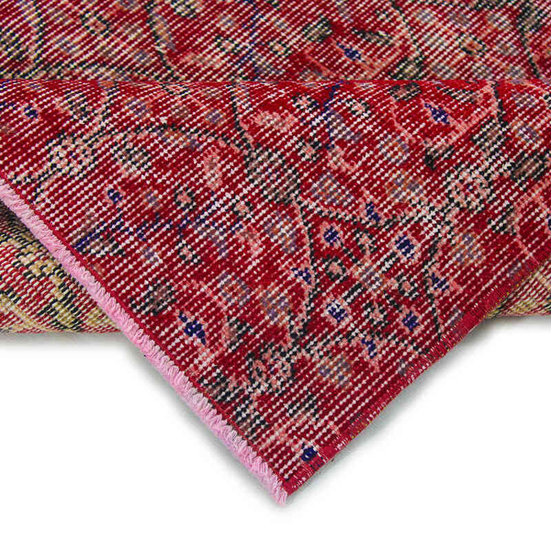 Alfombra Vintage Turca Anudada a Mano - 94 cm x 188 cm - K0076933