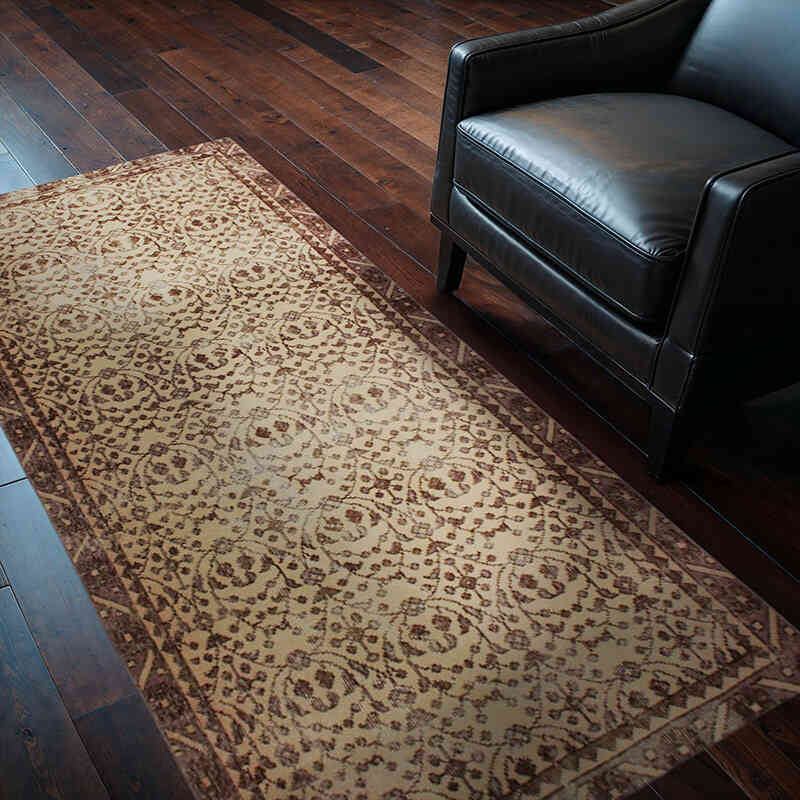 Vintage Turkish Hand-Knotted Rug - 3' 4" x 6' 6" (40" x 78") - K0076935