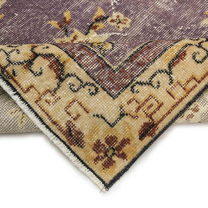 Alfombra Vintage Turca Anudada a Mano - 110 cm x 202 cm - K0076937