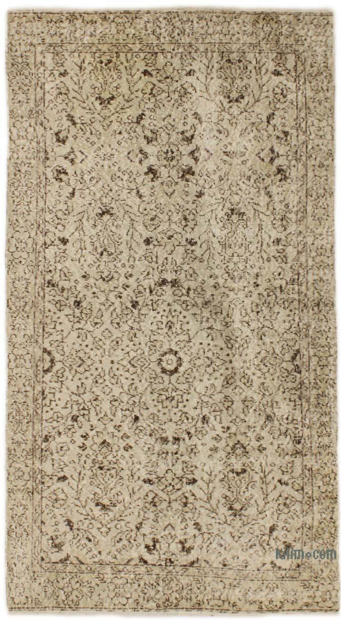 Vintage Turkish Hand-Knotted Rug - 3' 8" x 6' 9" (44" x 81") - K0076941