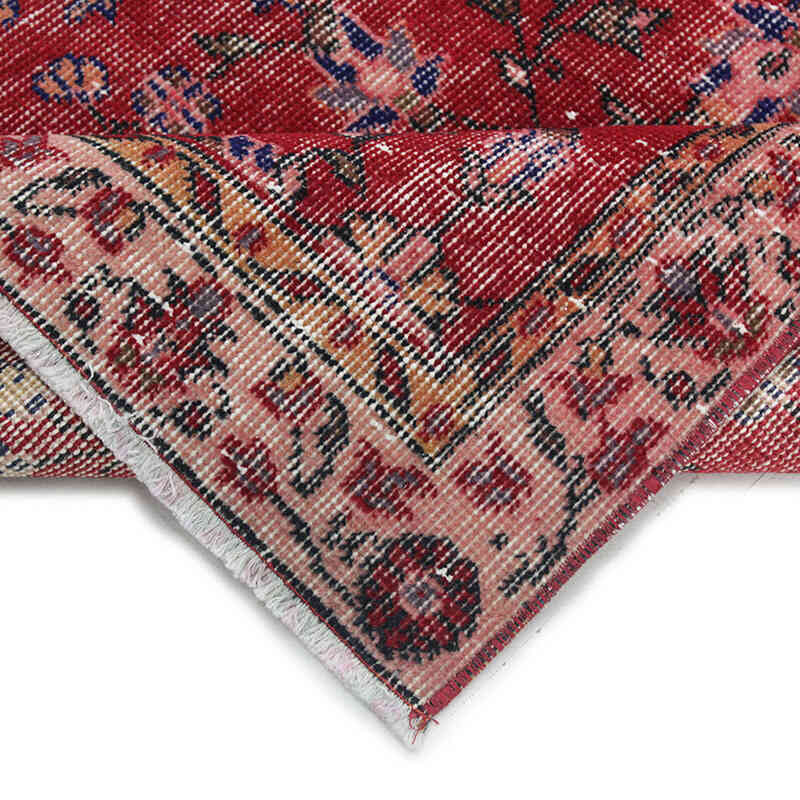 Alfombra Vintage Turca Anudada a Mano - 84 cm x 188 cm - K0076943