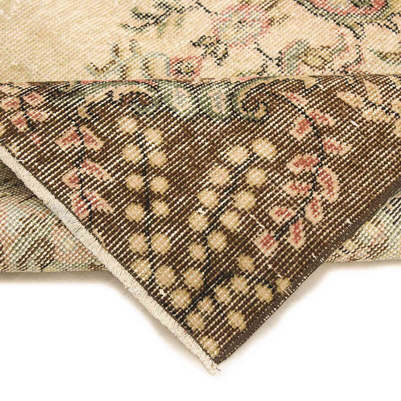 El Dokuma Vintage Halı - 114 cm x 206 cm - K0076948