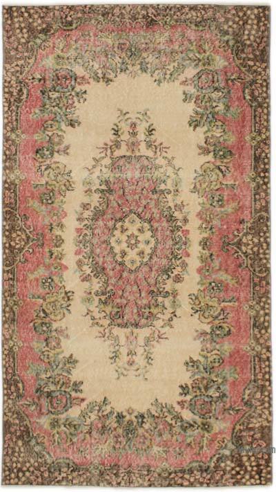 Vintage Turkish Hand-Knotted Rug - 3' 9" x 6' 9" (45" x 81")