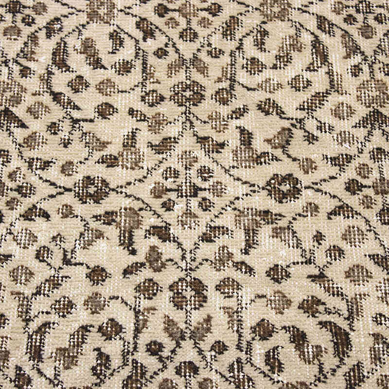Alfombra Vintage Turca Anudada a Mano - 113 cm x 200 cm - K0076949