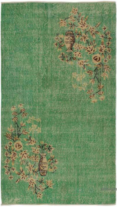 Vintage Turkish Hand-Knotted Rug - 3' 8" x 6' 7" (44" x 79")
