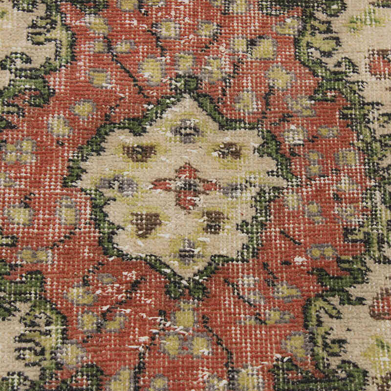 Vintage Turkish Hand-Knotted Rug - 3' 8" x 6'  (44" x 72") - K0076959