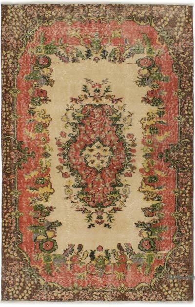 Vintage Turkish Hand-Knotted Rug - 3' 8" x 6'  (44" x 72")