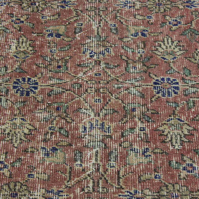 El Dokuma Vintage Halı - 113 cm x 185 cm - K0076962