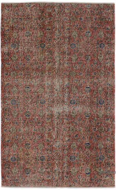 El Dokuma Vintage Halı - 113 cm x 185 cm