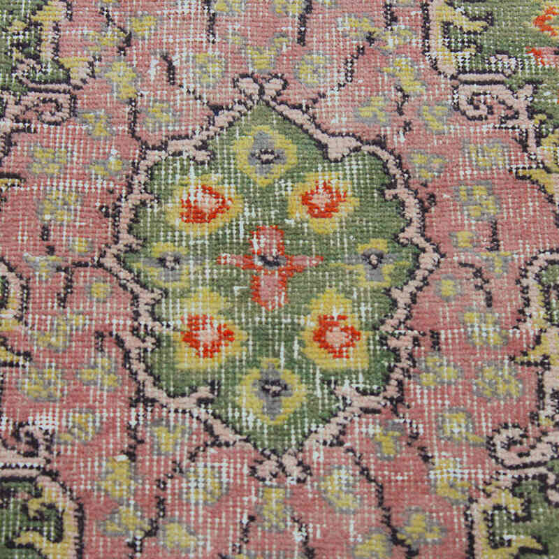El Dokuma Vintage Halı - 113 cm x 205 cm - K0076964