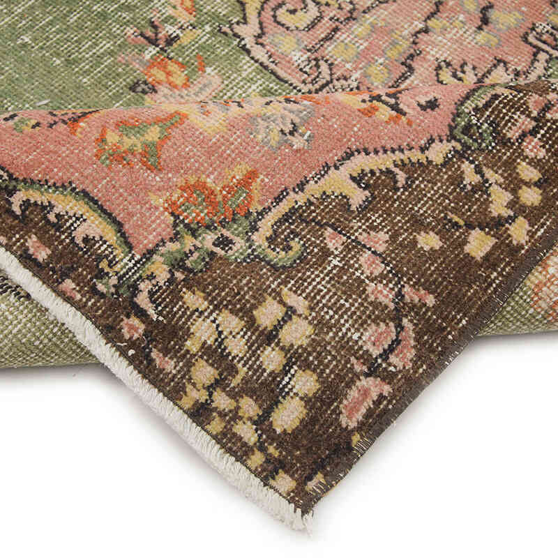 El Dokuma Vintage Halı - 113 cm x 205 cm - K0076964