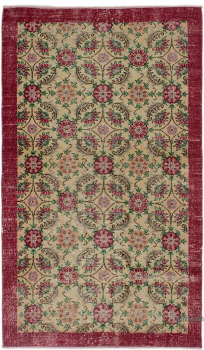 Vintage Turkish Hand-Knotted Rug - 3' 9" x 6' 6" (45" x 78")