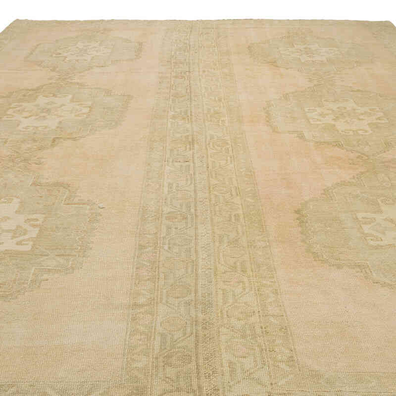 El Dokuma Vintage Halı - 286 cm x 355 cm - K0076981