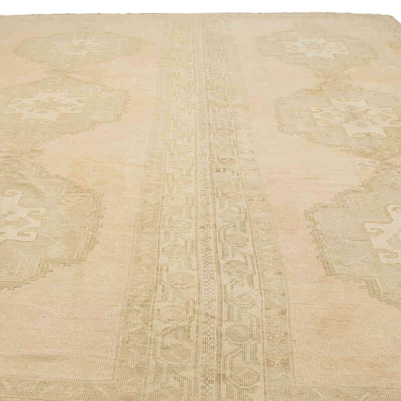 El Dokuma Vintage Halı - 286 cm x 355 cm - K0076981