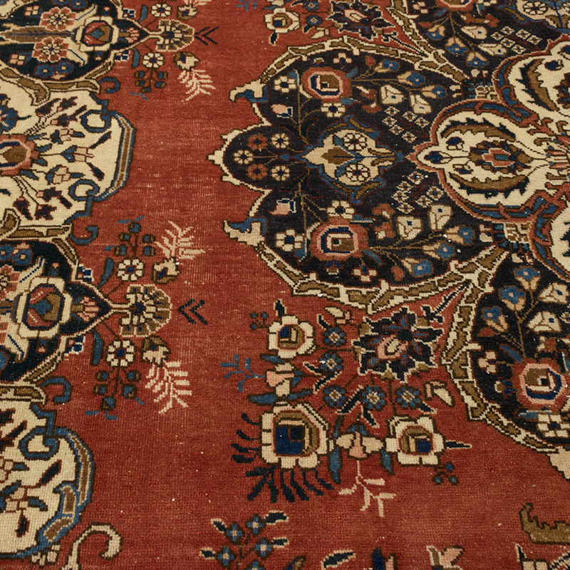 Alfombra Oriental Vintage Anudada a Mano - 370 cm x 570 cm - K0076984