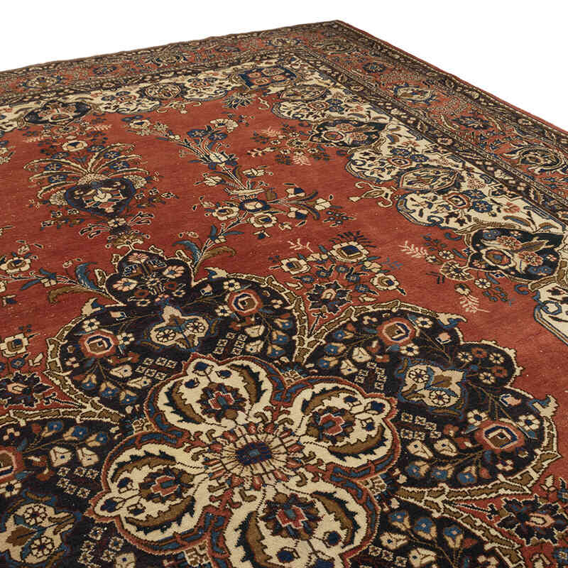 Alfombra Oriental Vintage Anudada a Mano - 370 cm x 570 cm - K0076984