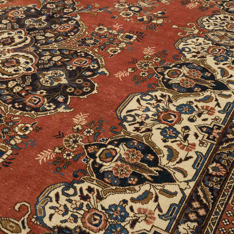 Alfombra Oriental Vintage Anudada a Mano - 370 cm x 570 cm - K0076984