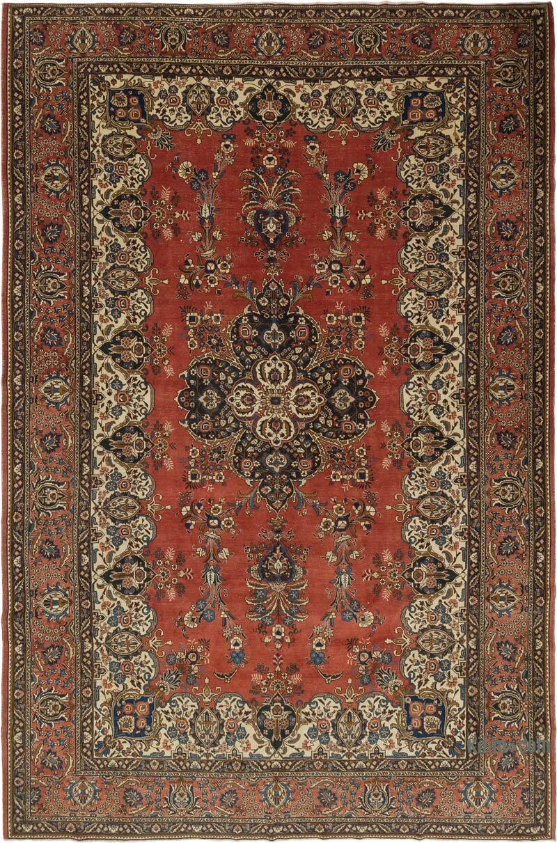 Alfombra Oriental Vintage Anudada a Mano - 370 cm x 570 cm - K0076984