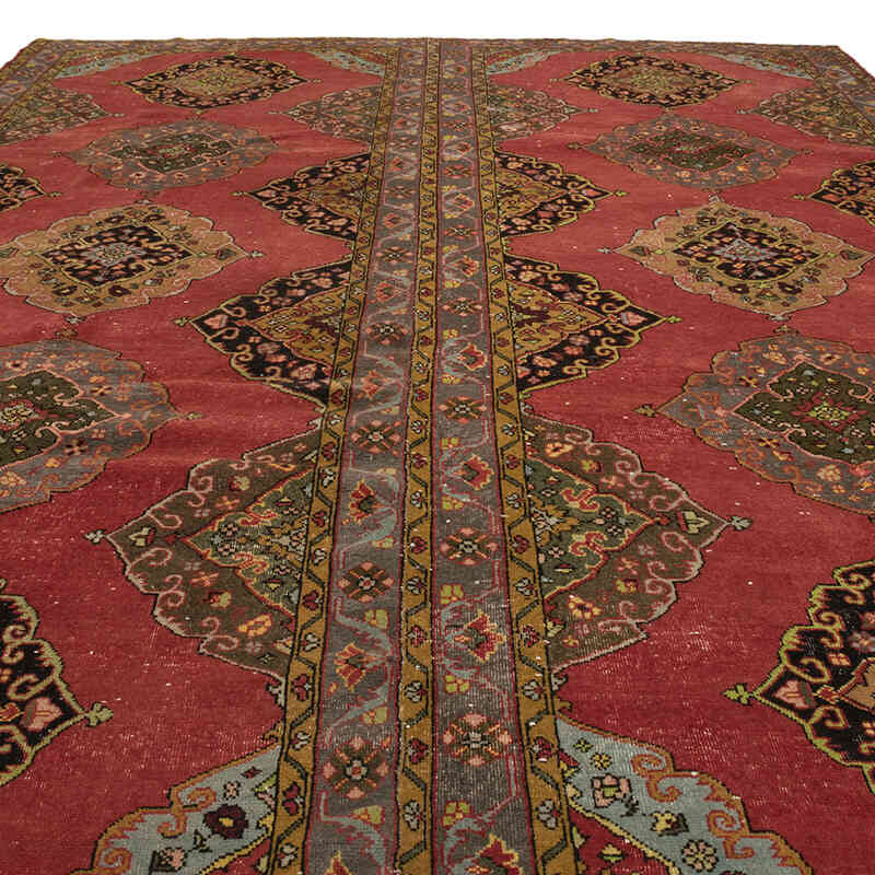 Vintage Turkish Hand-Knotted Rug - 9' 7" x 12' 8" (115" x 152") - K0076988
