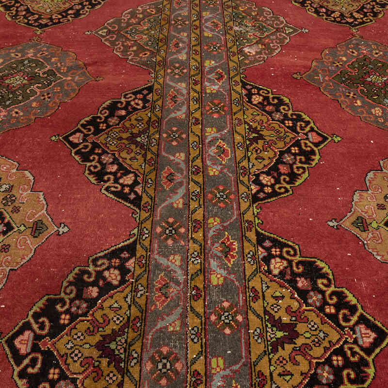 Vintage Turkish Hand-Knotted Rug - 9' 7" x 12' 8" (115" x 152") - K0076988