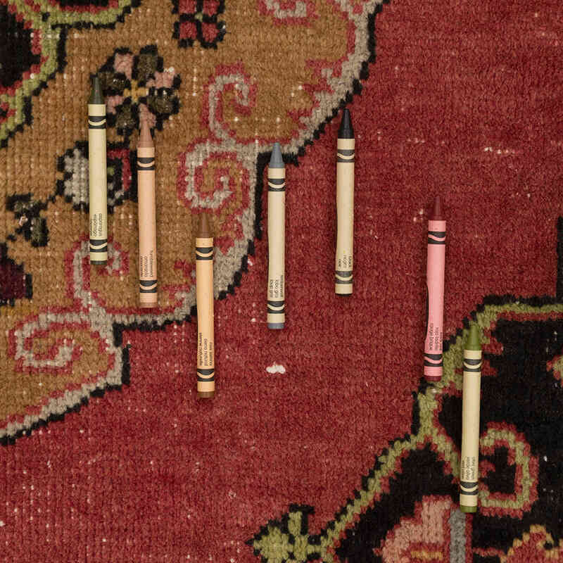 Vintage Turkish Hand-Knotted Rug - 9' 7" x 12' 8" (115" x 152") - K0076988