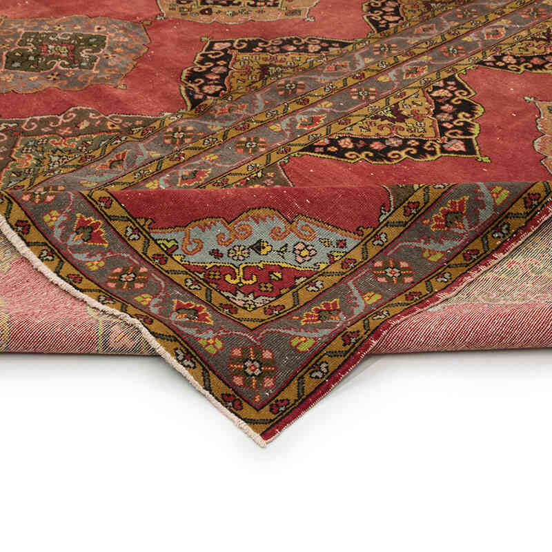 Vintage Turkish Hand-Knotted Rug - 9' 7" x 12' 8" (115" x 152") - K0076988