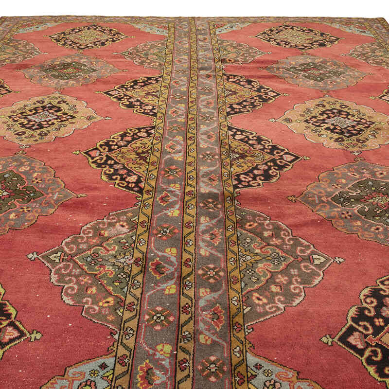 Vintage Turkish Hand-Knotted Rug - 9' 7" x 12' 8" (115" x 152") - K0076988