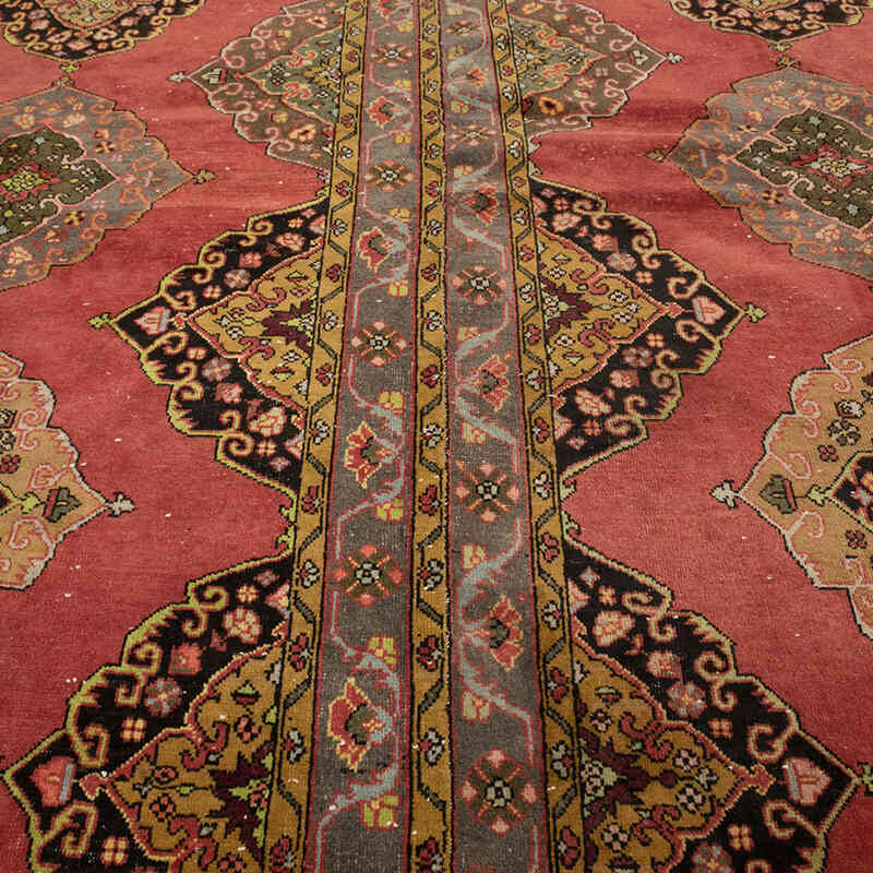 Vintage Turkish Hand-Knotted Rug - 9' 7" x 12' 8" (115" x 152") - K0076988