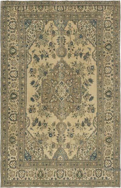 Vintage Hand-Knotted Oriental Rug - 7' 11" x 12' 3" (95" x 147")